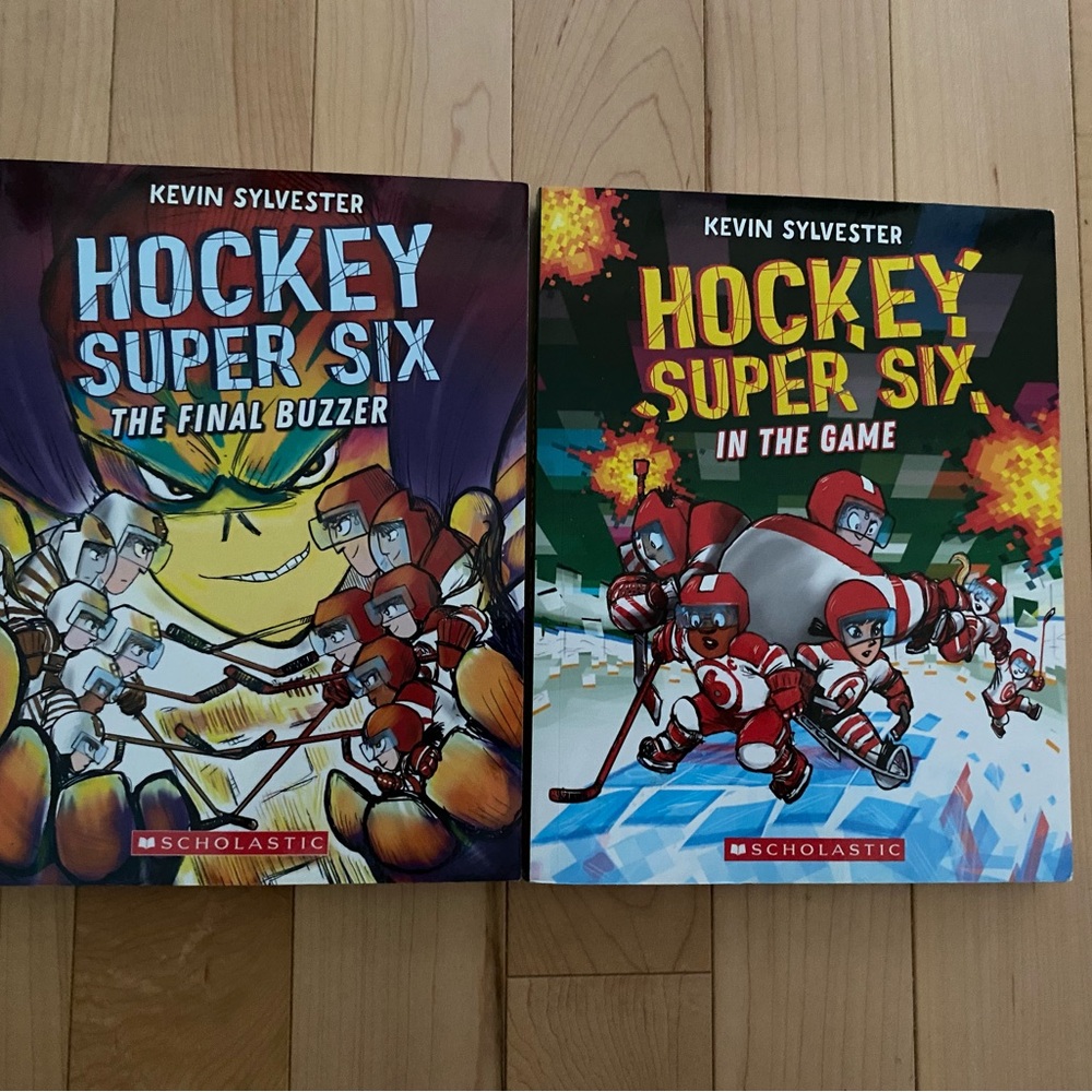✨4/16✨Scholastic Hockey Super Six Adventure Set